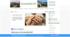 Desktop Screenshot of ecclesfieldgp.co.uk